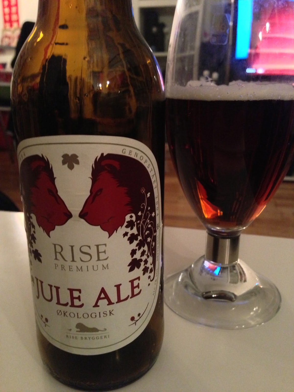 Rise Premium – Økologisk Jule Ale