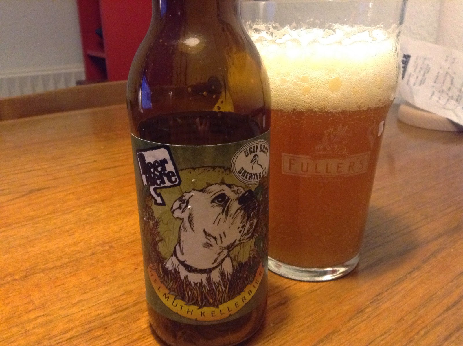 Beer Here & Ugly Duck Brewing Co. – Helmuth Kellerbier
