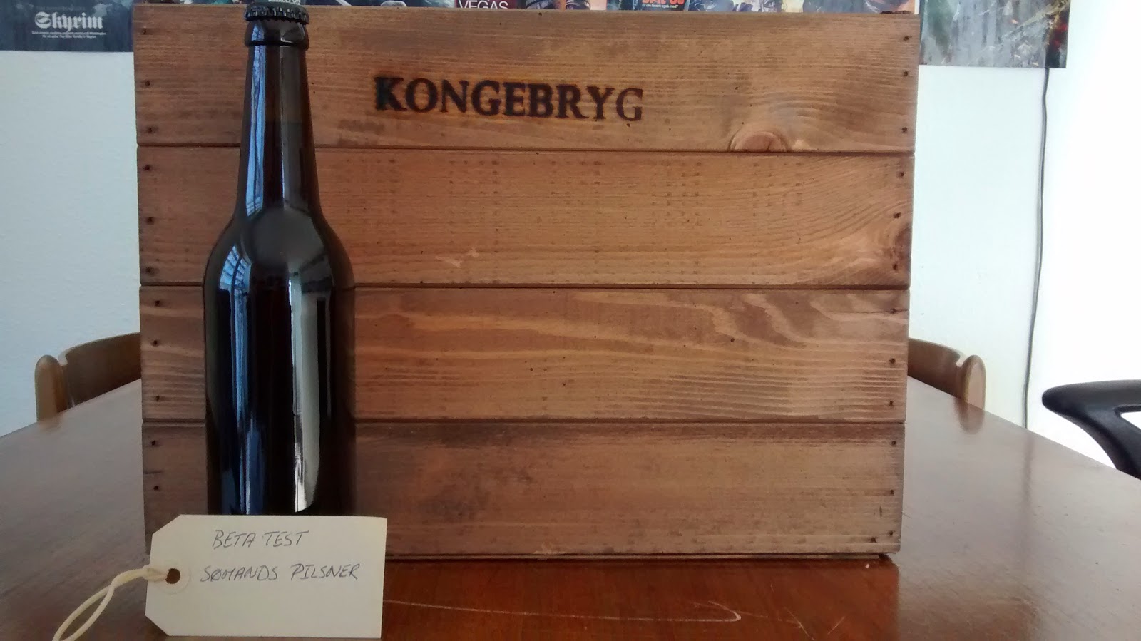 Kongebryg – Sømandspilsner (testbryg)