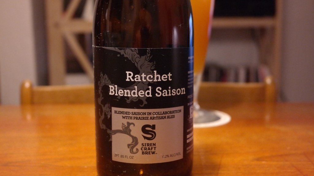 Siren/Praire Artisan Ales – Ratchet Blended&nbsp;Saison