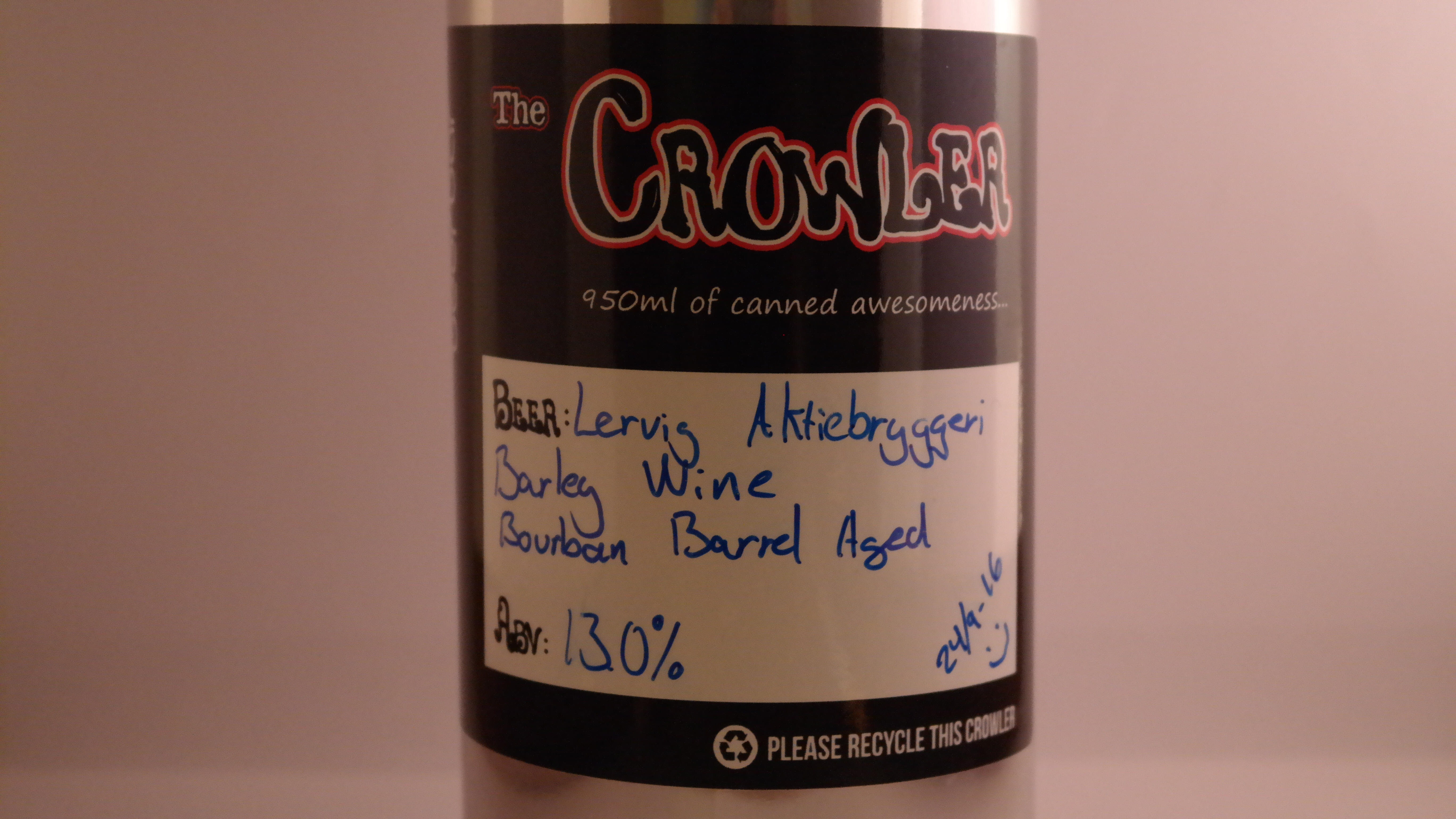 Lervig Aktiebryggeri – Barley Wine Bourbon Barrel Aged