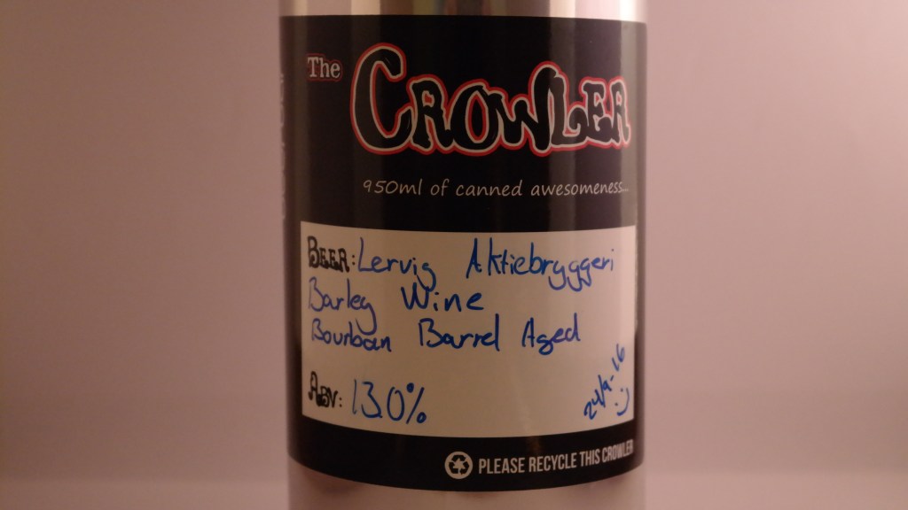 Lervig Aktiebryggeri – Barley Wine Bourbon Barrel&nbsp;Aged