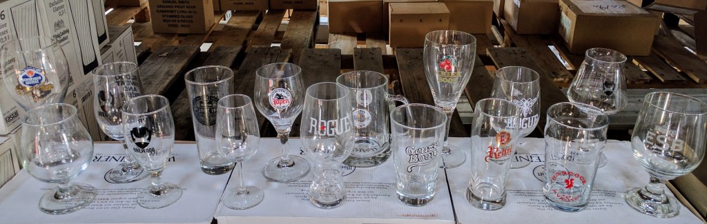 En verden af&nbsp;ølglas