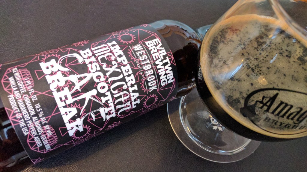Evil Twin Brewing & Westbrook Brewing Co. – Imperial Mexican Biscotti CAKE&nbsp;Break