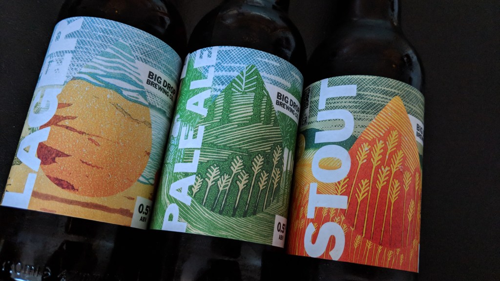 Big Drop Brewing Co. – Lager / Pale Ale /&nbsp;Stout