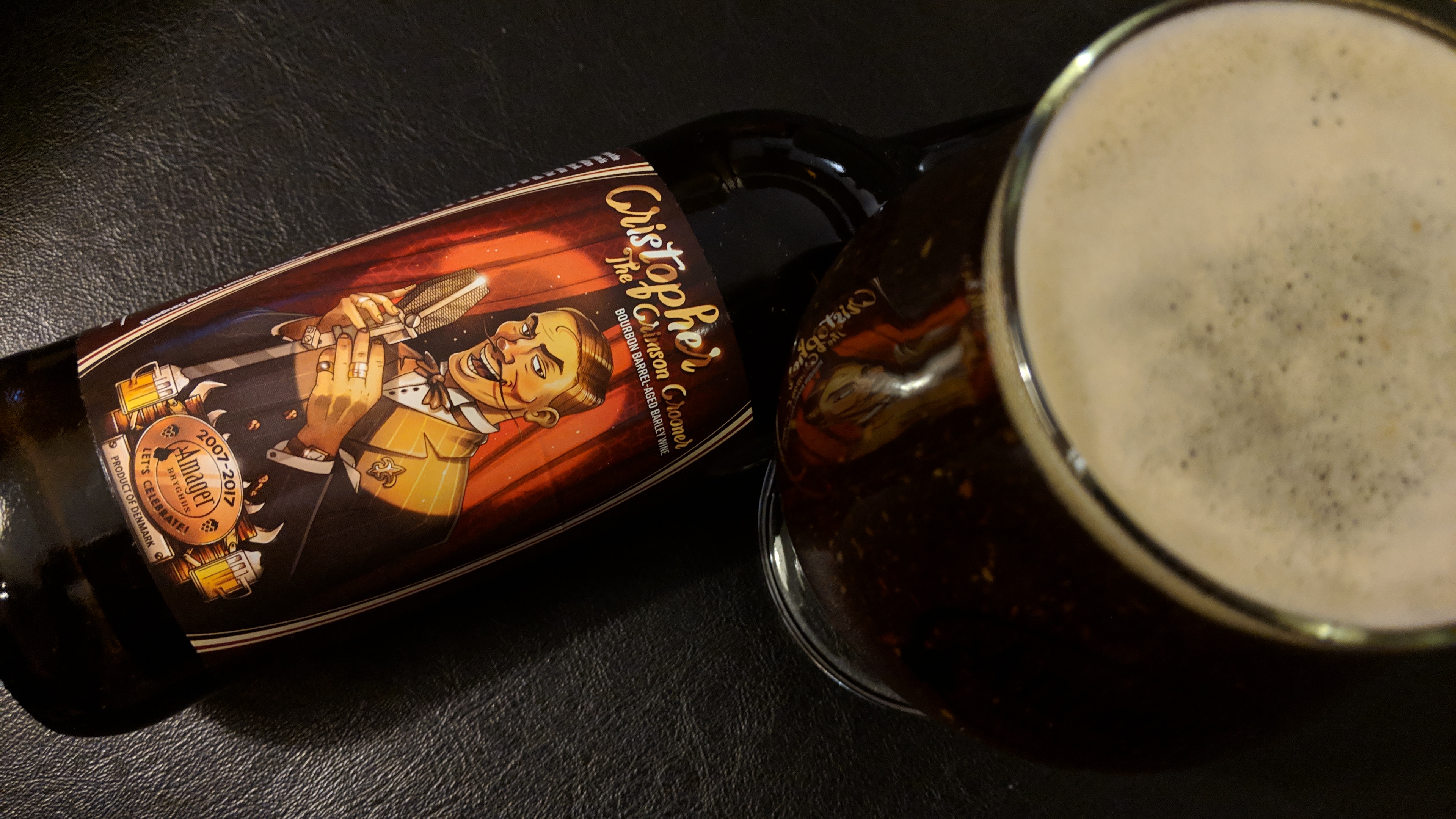 Amager Bryghus – Cristopher The Crimson Crooner Bourbon Barrel-Aged Barley Wine 2017