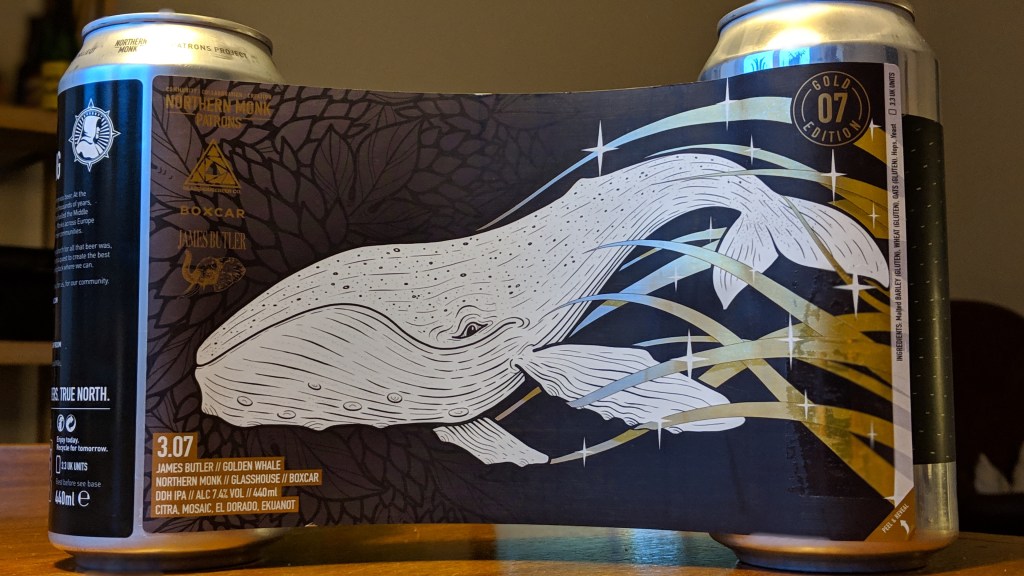 Northern Monk – Patrons Project 3.07 // James Butler // Golden Whale // GlassHouse // BOXCAR // DDH&nbsp;IPA