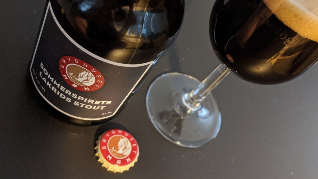 Bryghuset Møn – Sommerspirets Lakrids&nbsp;Stout