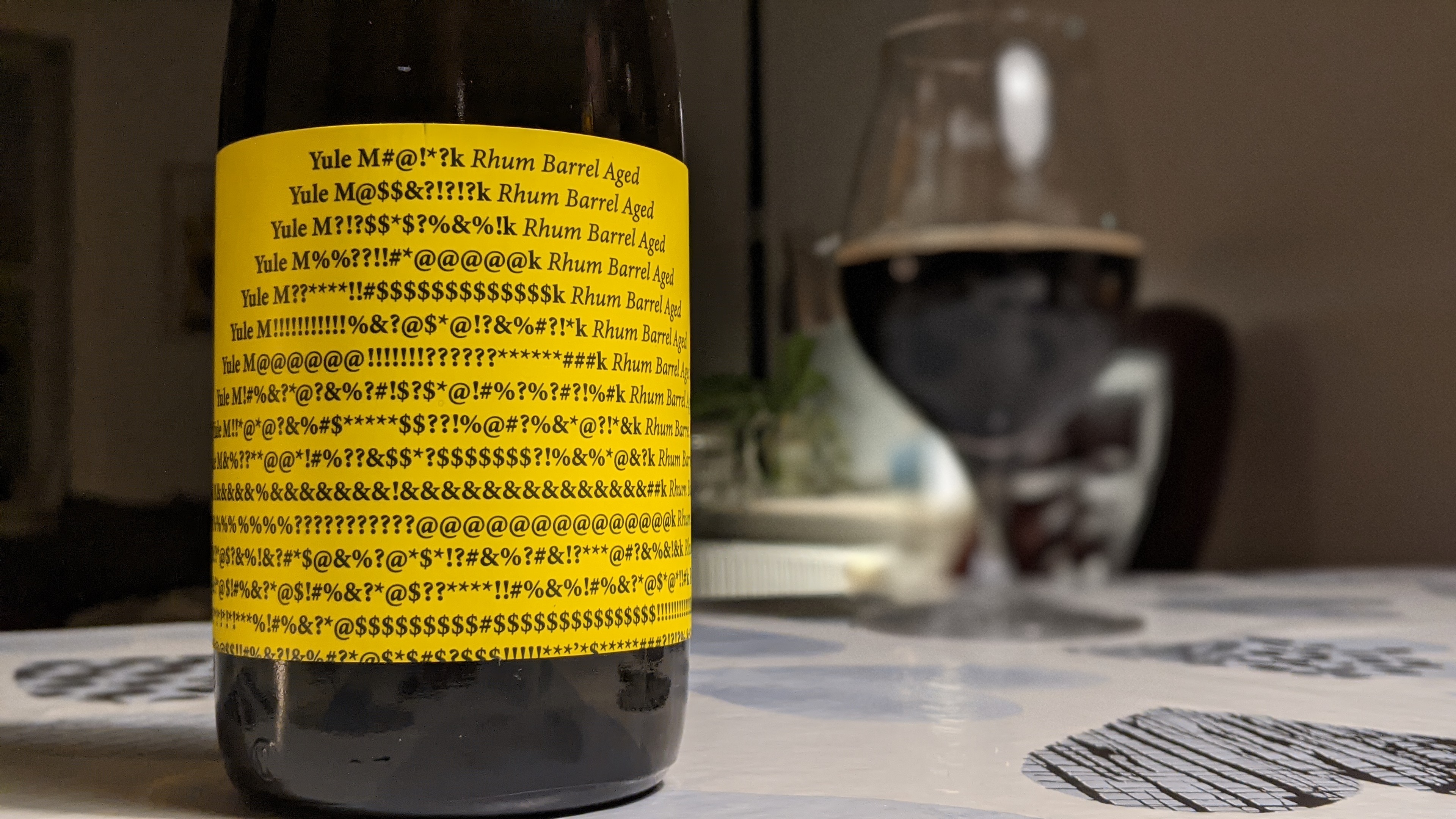 To Øl – Yule M#@!*?k Rhum Barrel Aged 2020