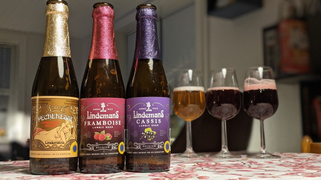 Brouwerij Lindemans – Pêcheresse / Framboise /&nbsp;Cassis