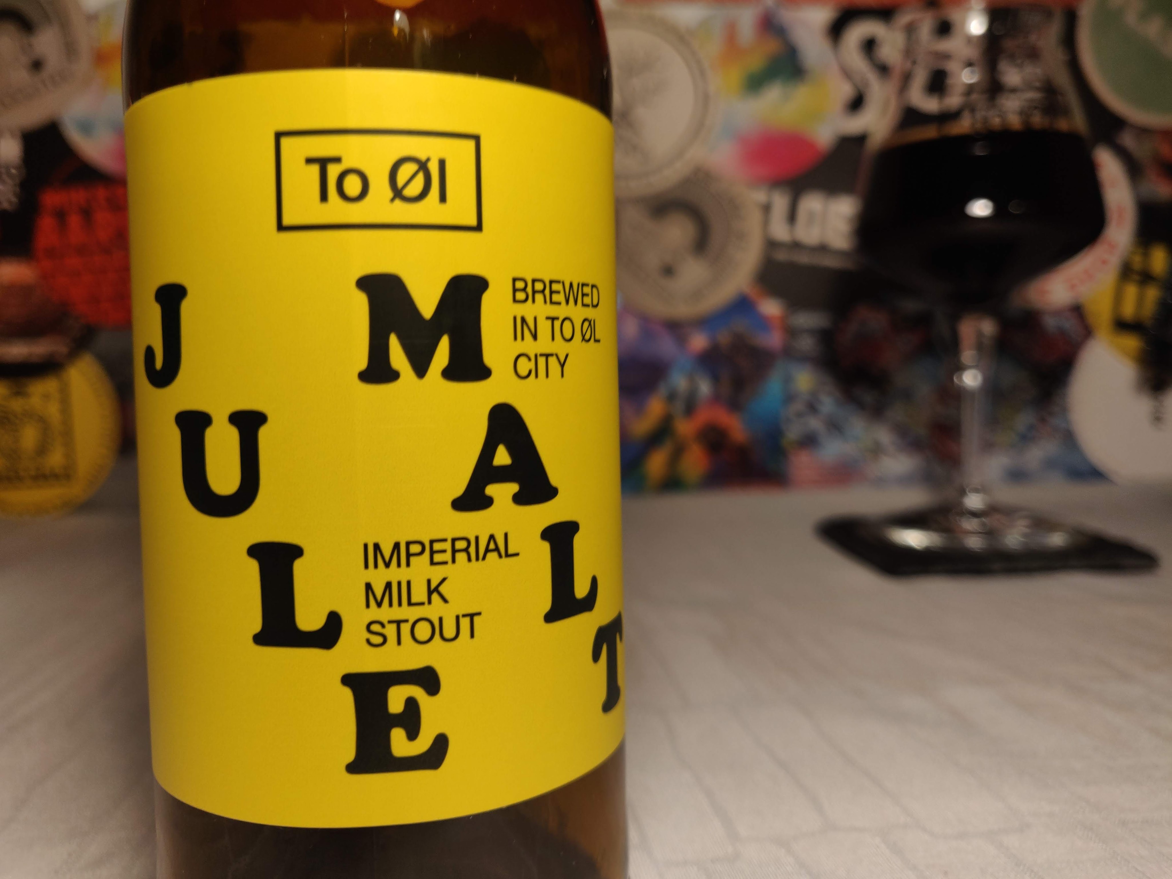 Ølanmeldelse af specialøl Jule Malt 2022 fra bryggeriet To Øl