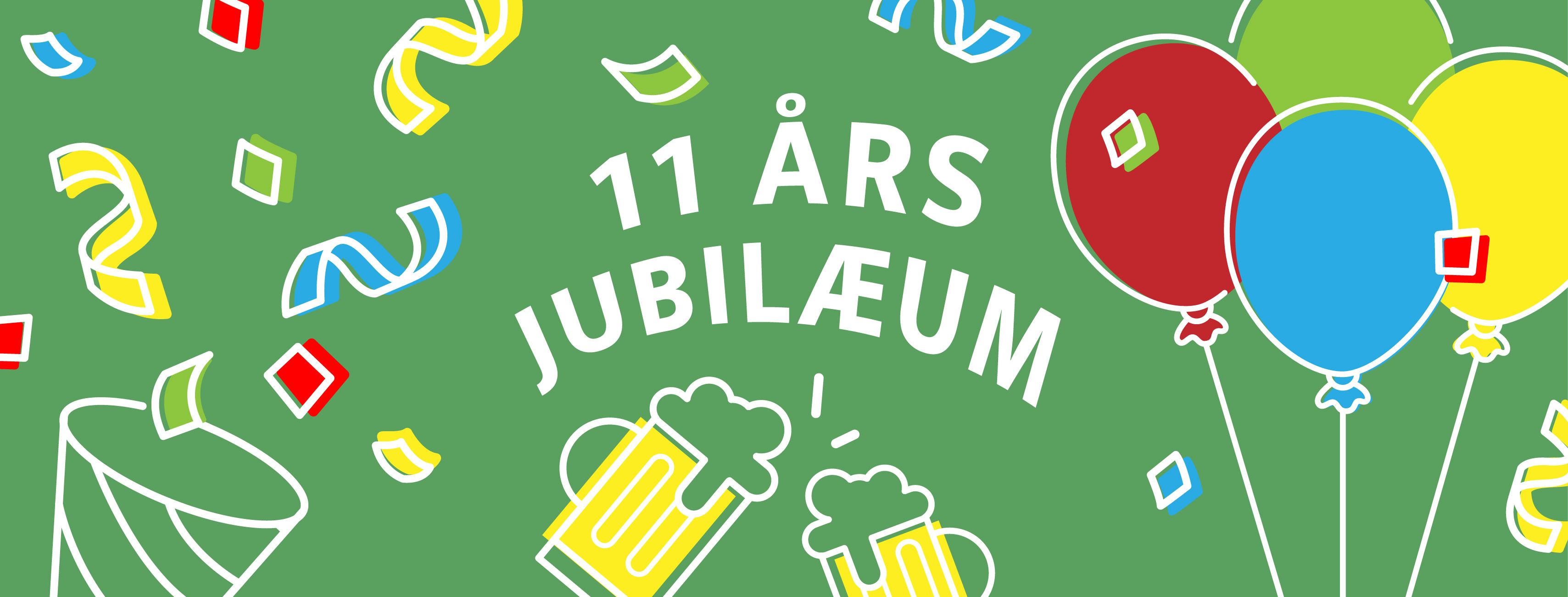 Rookiebeers’ 11 års fødselsdagskonkurrence