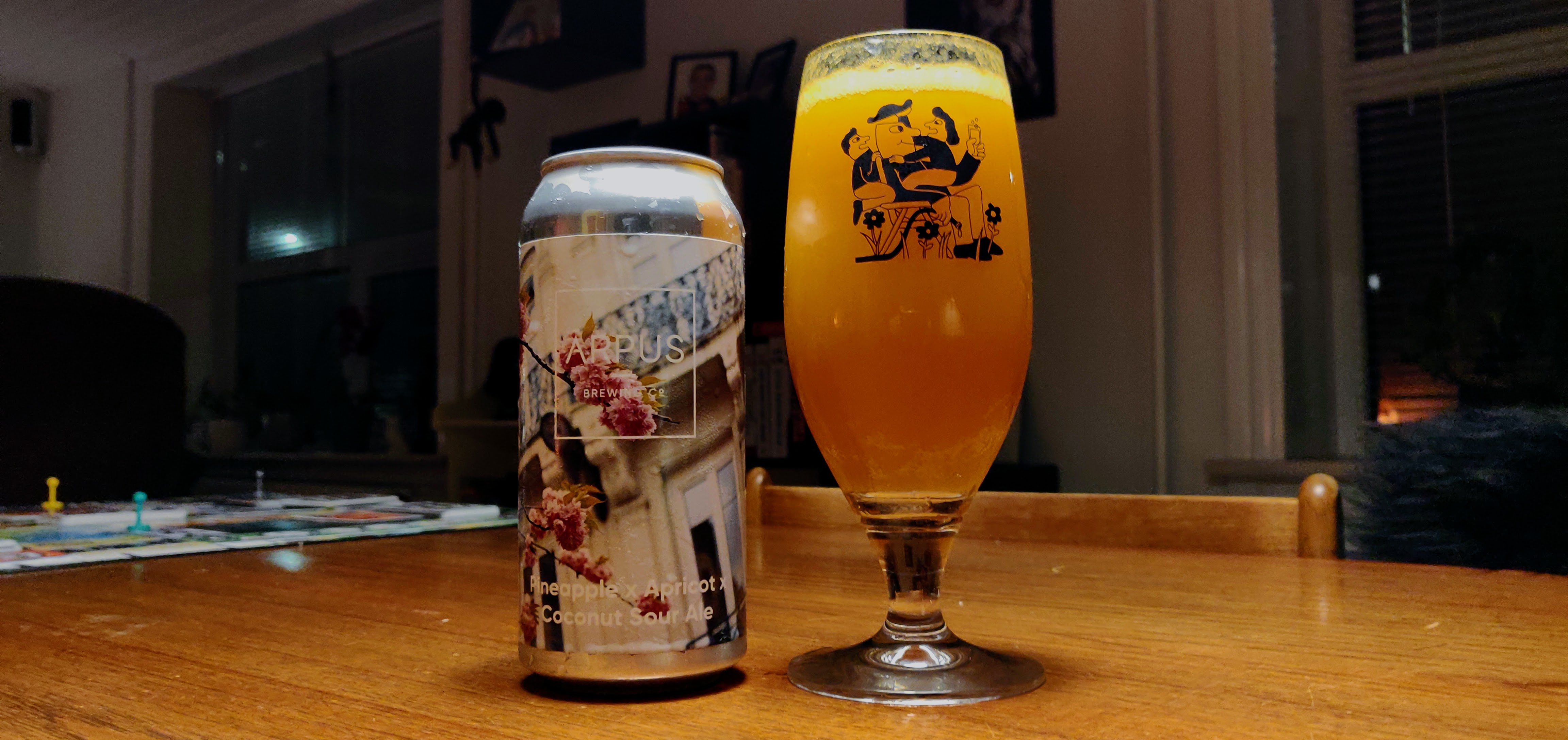 Arpus Brewing Co. – Pineapple x Apricot x Coconut Sour Ale