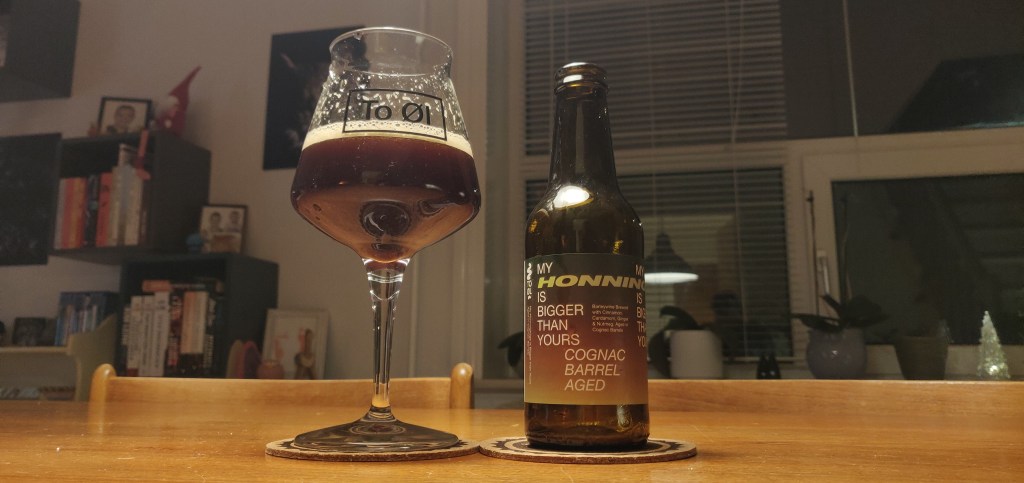 To Øl – My Honningkage Is Bigger Than Yours Cognac Barrel Aged 2019&nbsp;(gensmagt)