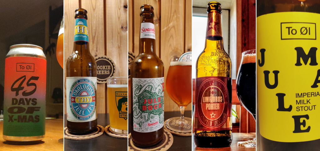 Rookiebeers’ Top 5 over Bedste Danske Juleøl&nbsp;2023