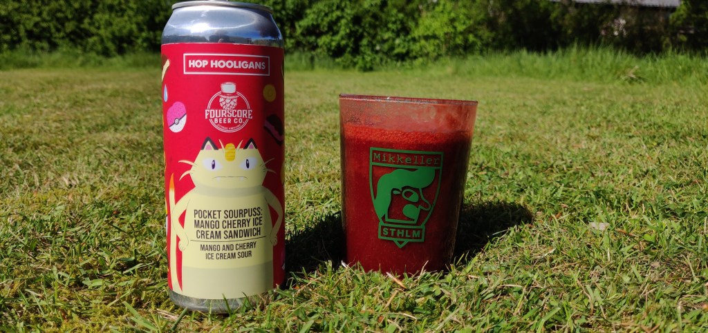 Hop Hooligans & Fourscore Beer Co. – Pocket Sourpuss: Mango Cherry Ice Cream&nbsp;Sandwich