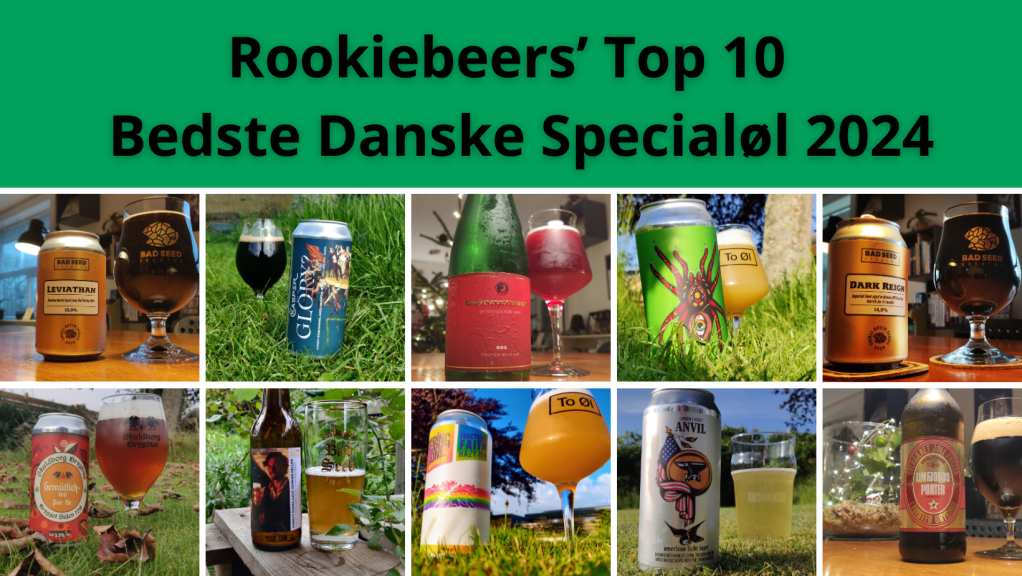 Rookiebeers’ Top 10 Bedste Danske Specialøl&nbsp;2024