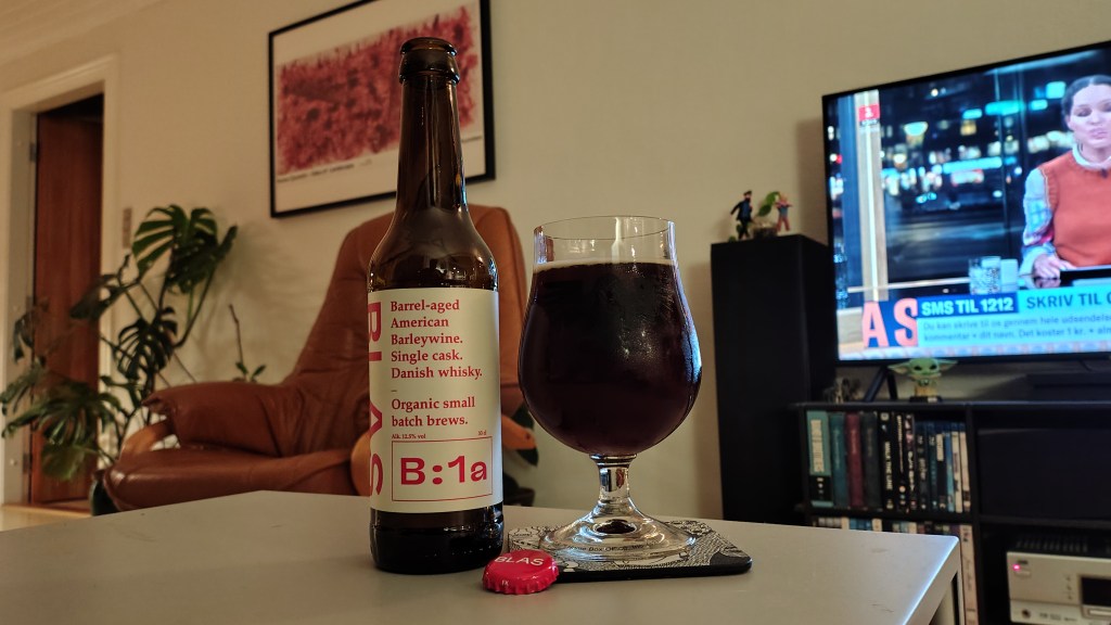 BLAS – B:1a Barrel Aged American Barley Wine. Single Cask. Danish&nbsp;Whisky.