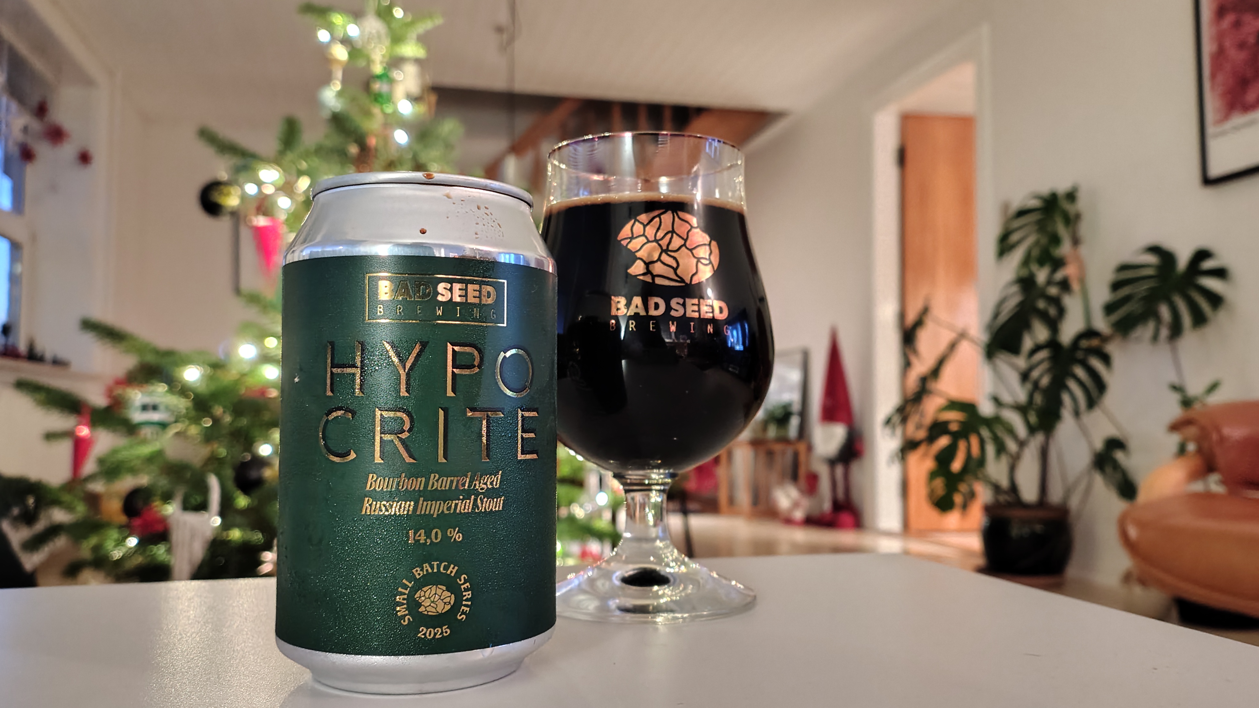 Ølanmeldelse: Bad Seed Brewing – Hypocrite (39 måneders Heaven Hill Bourbon RIS)