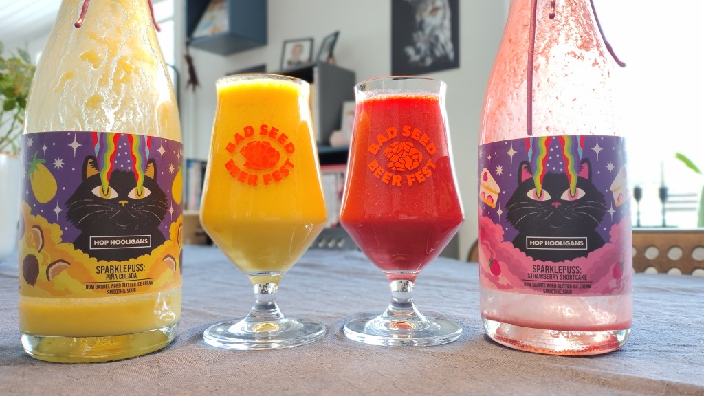 Hop Hooligans – Sparklepuss: Pina Colada Rum BA & Strawberry Shortcake Rum BA&nbsp;2025